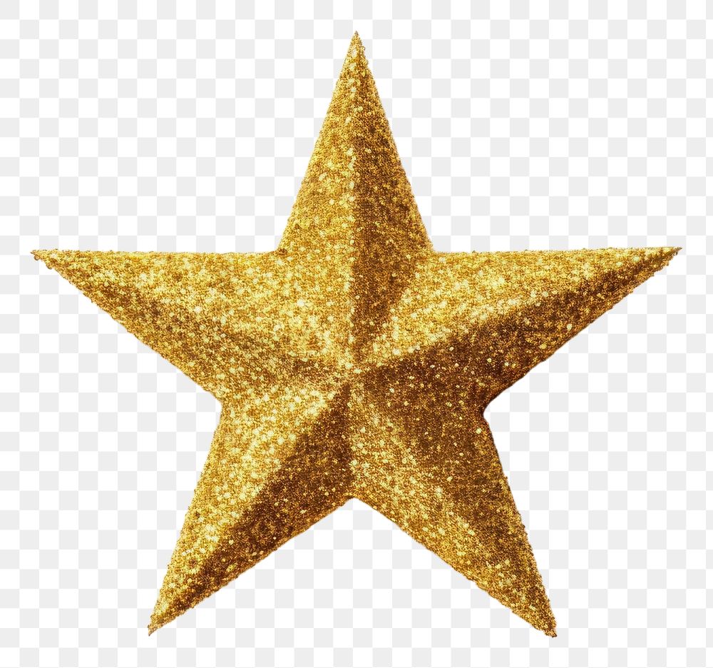 PNG Glitter gold star celebration. AI generated Image by rawpixel.