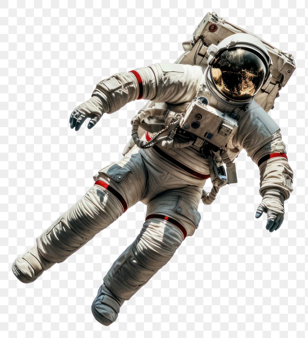 PNG Astronaut white background parachuting protection. AI generated Image by rawpixel.
