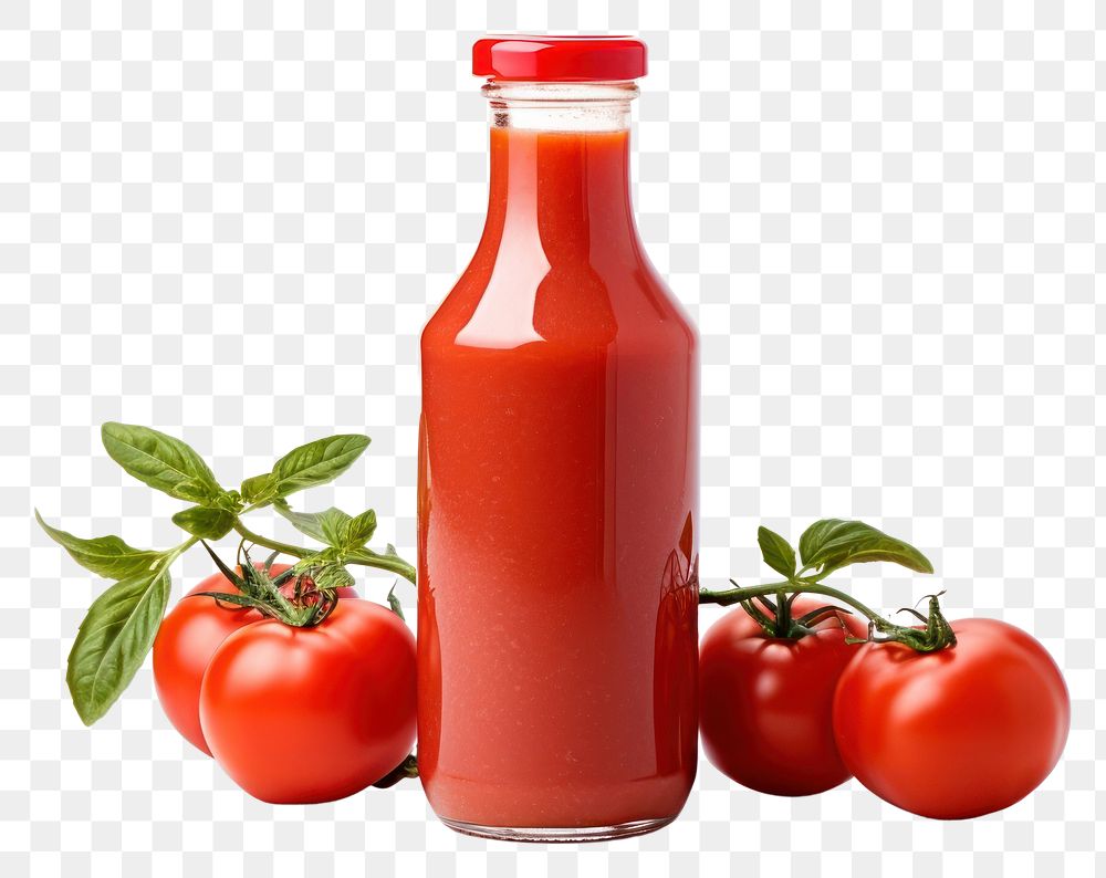 PNG Tomato vegetable ketchup bottle. AI generated Image by rawpixel.