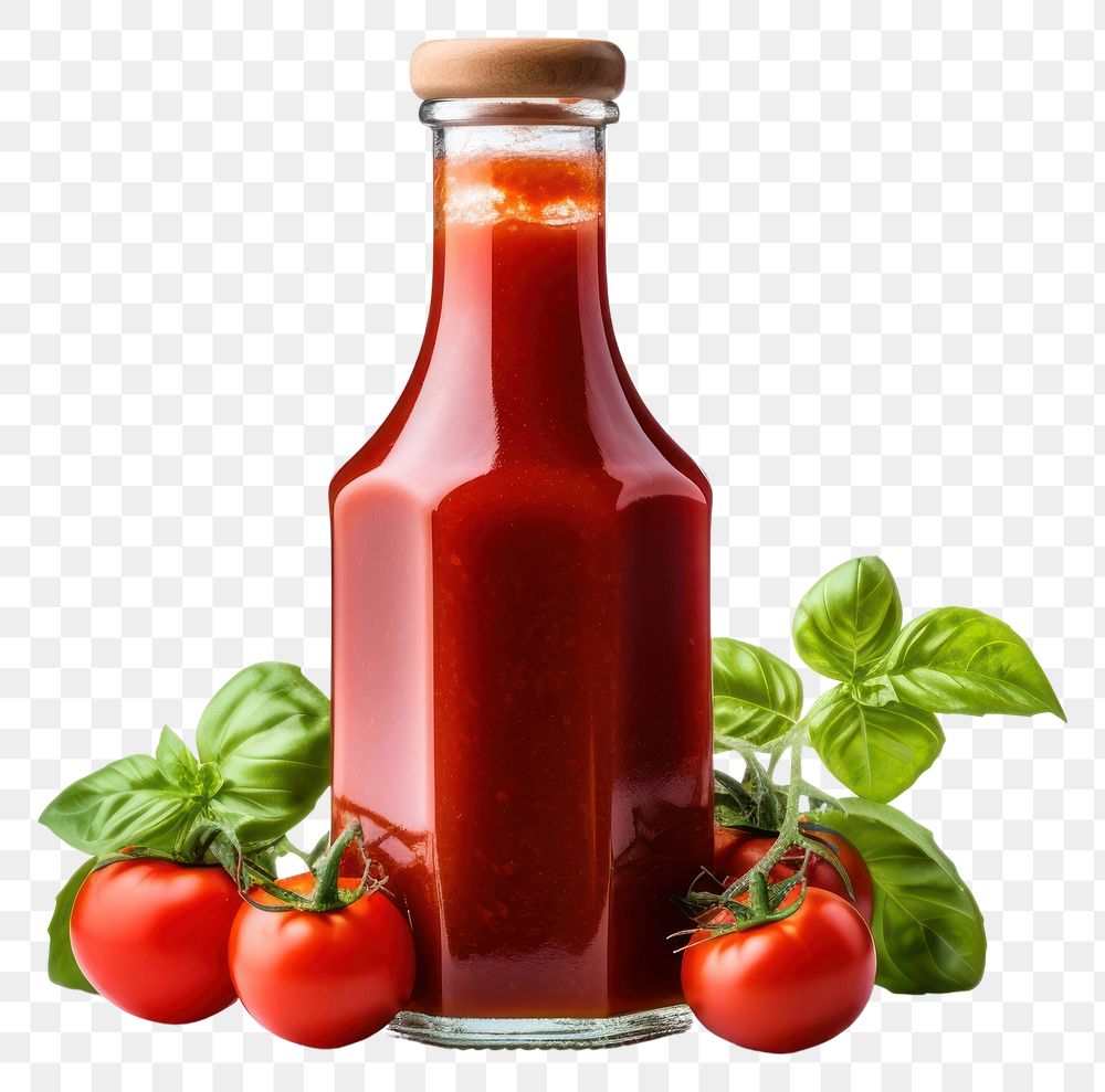 PNG Ketchup tomato bottle sauce. AI generated Image by rawpixel.