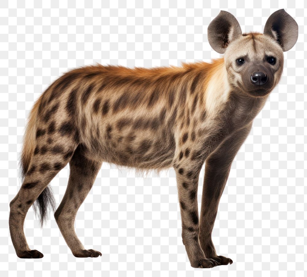 PNG Hyena wildlife animal mammal. AI generated Image by rawpixel.