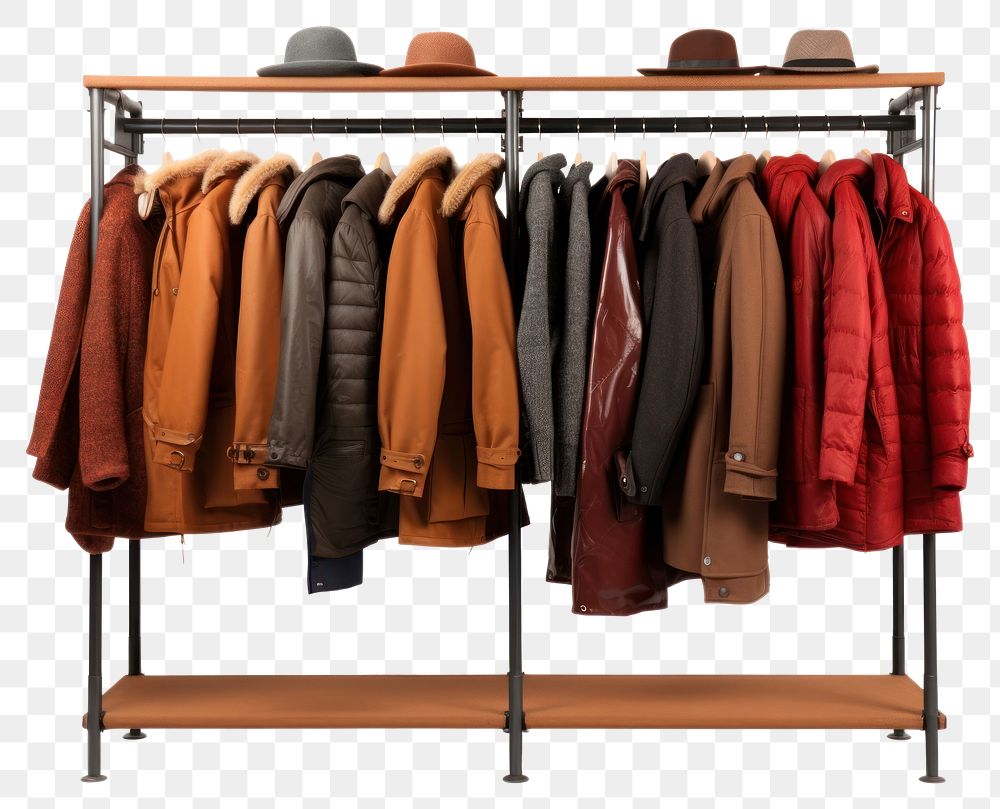 PNG Furniture clothing closet coat. AI generated Image by rawpixel.