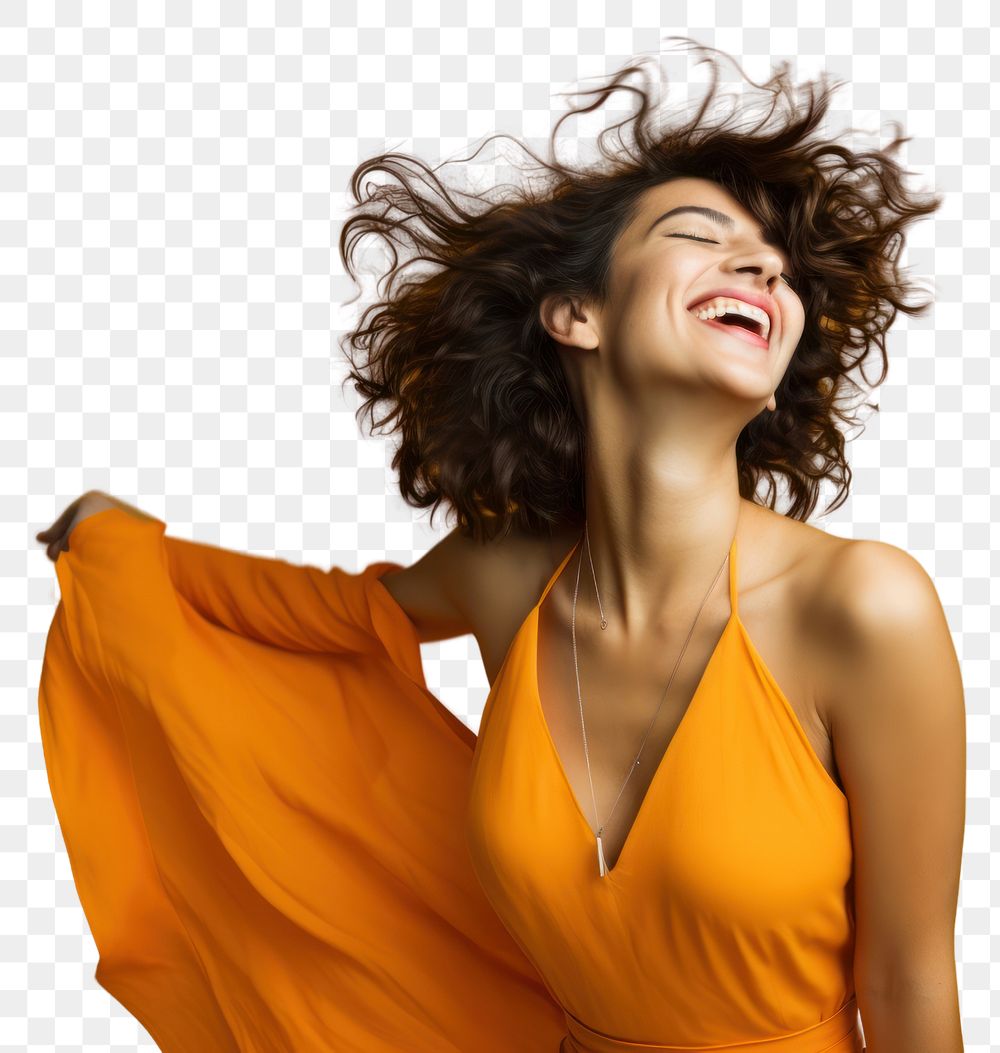 PNG Laughing smiling dancing smile. AI generated Image by rawpixel.