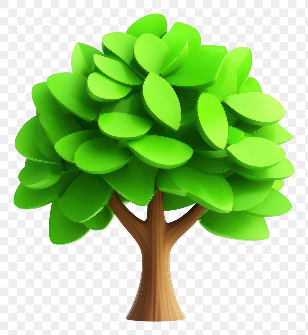 PNG Tree plant green leaf. AI generated Image by rawpixel.