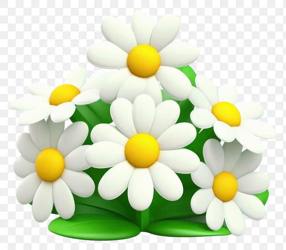 PNG Daisy flower plant white. AI generated Image by rawpixel.