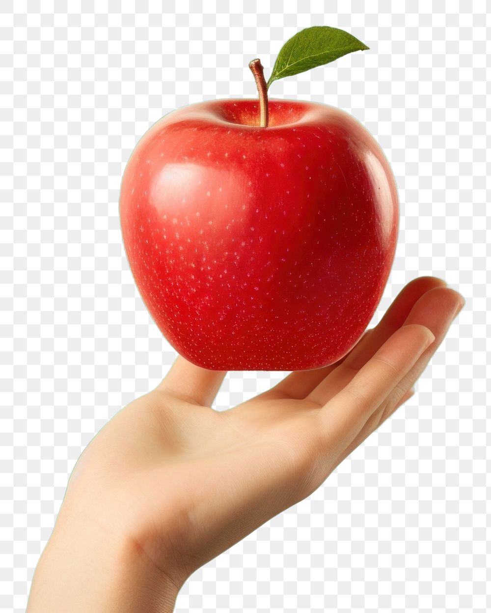 PNG Apple holding fruit plant. 