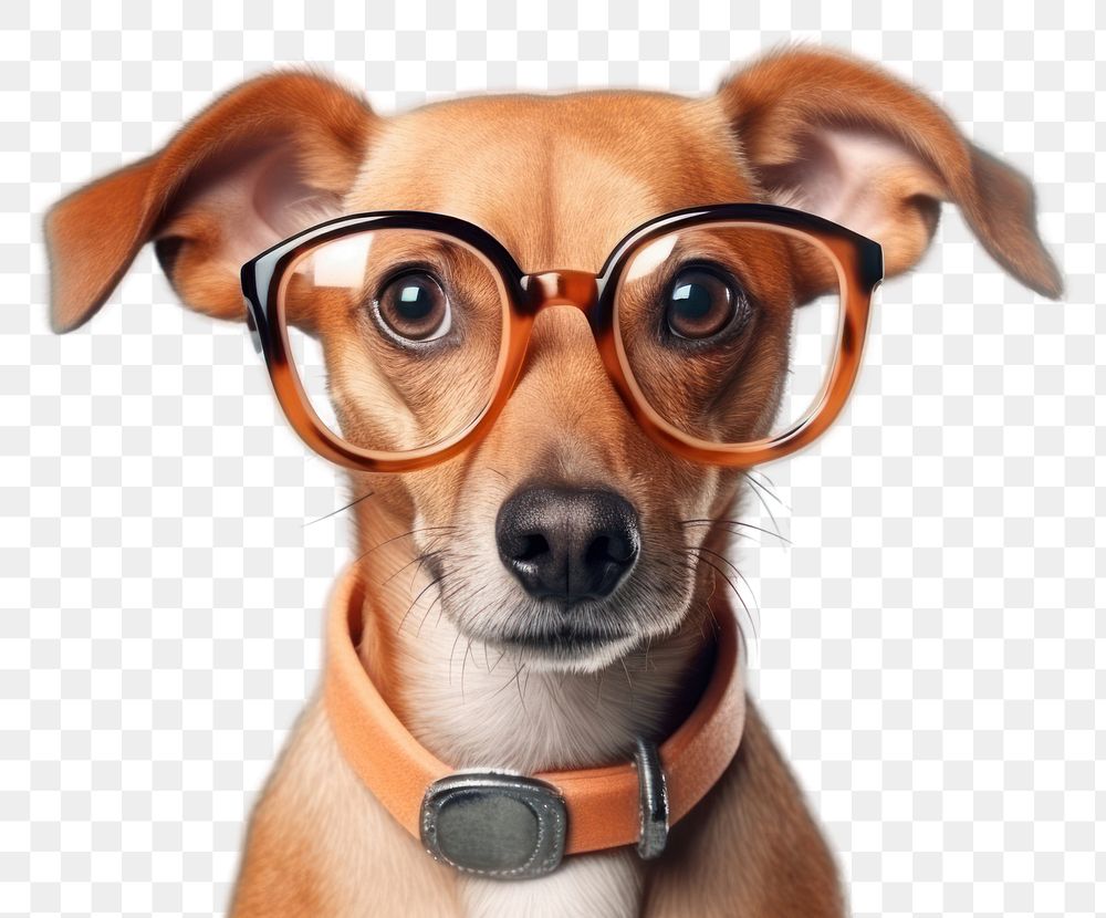 PNG Chihuahua glasses mammal animal. AI generated Image by rawpixel.