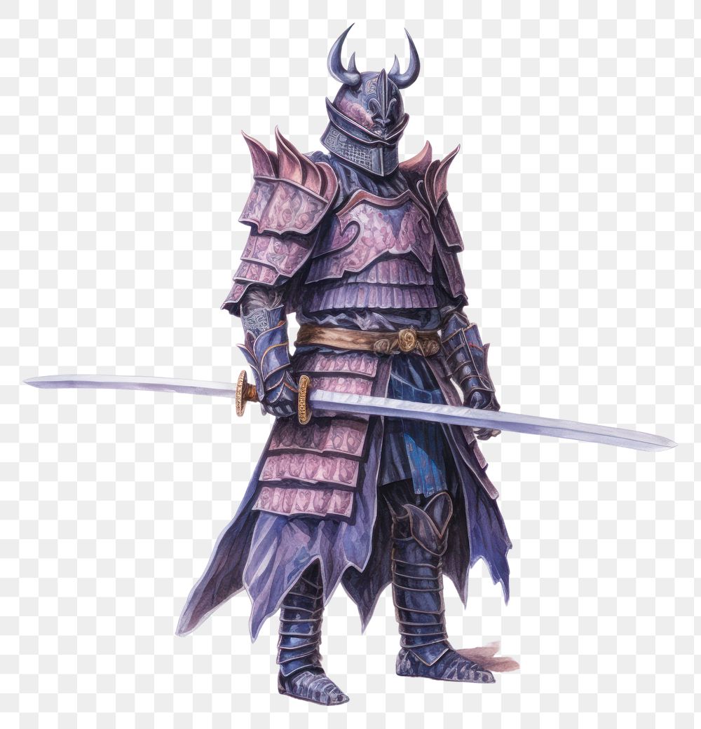 PNG Samurai weapon adult sword transparent background
