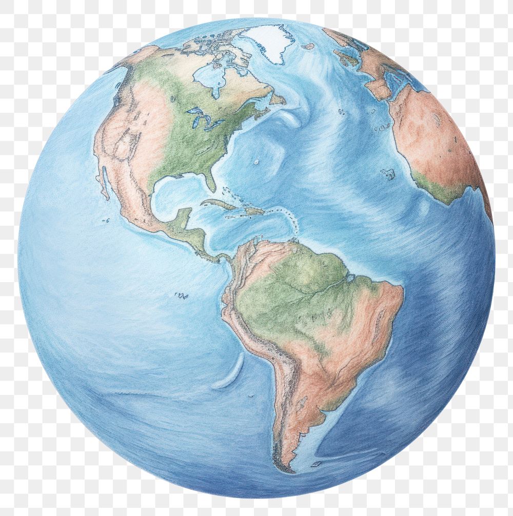 PNG Planet earth space globe transparent background