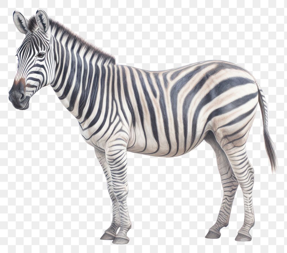 PNG Wildlife animal mammal zebra. AI generated Image by rawpixel.