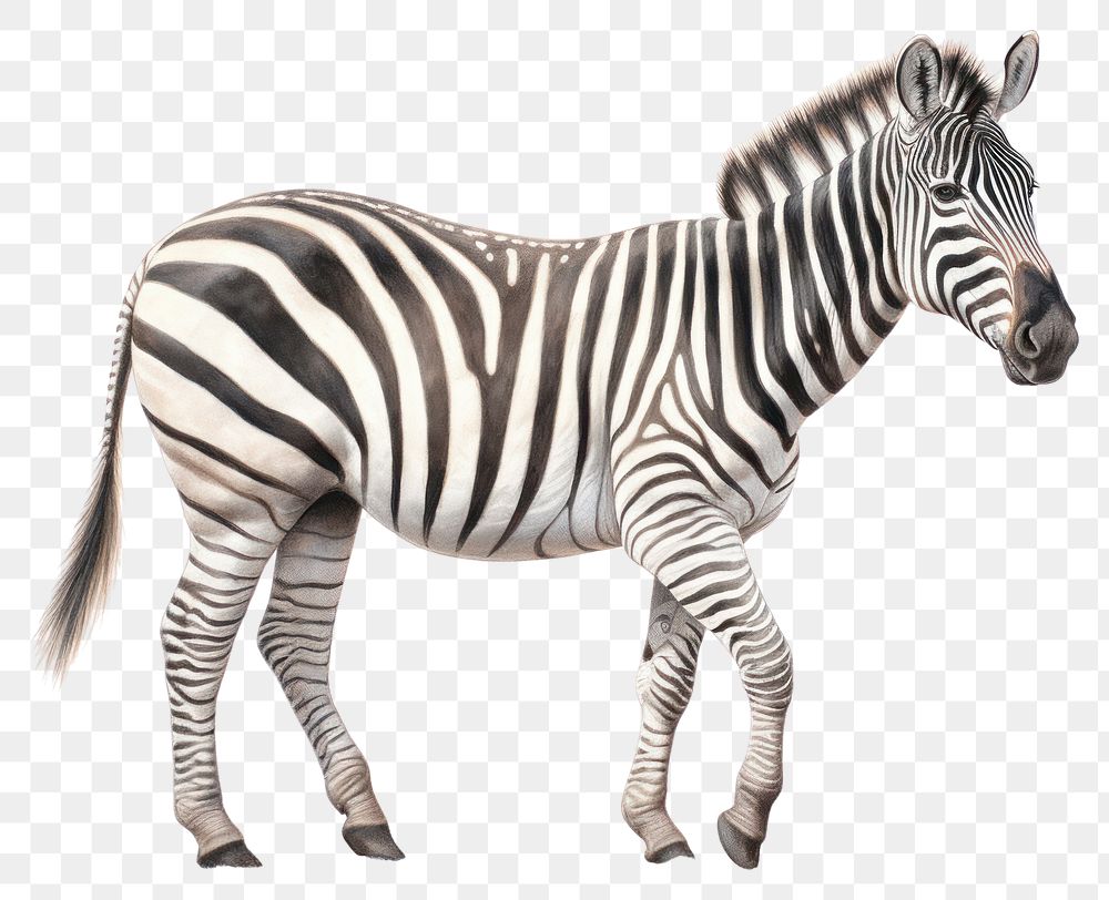 PNG Wildlife animal mammal zebra