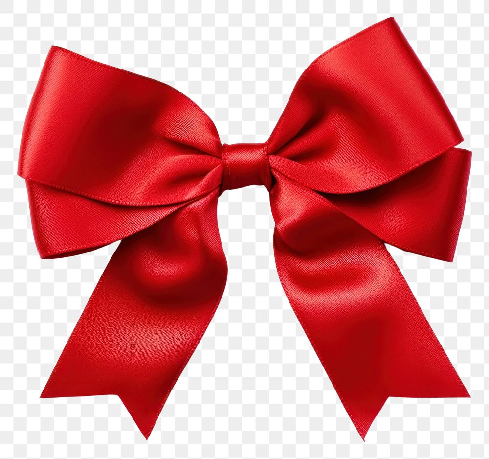 PNG Ribbon bow red transparent background