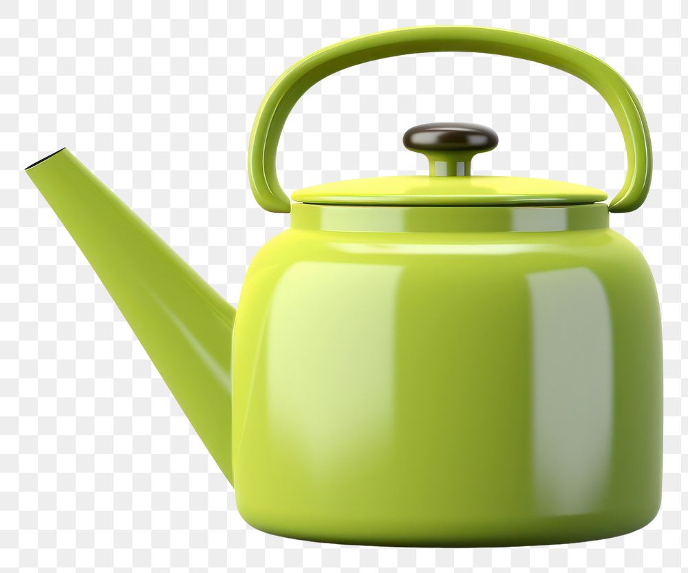 PNG Kettle green white background refreshment. AI generated Image by rawpixel.