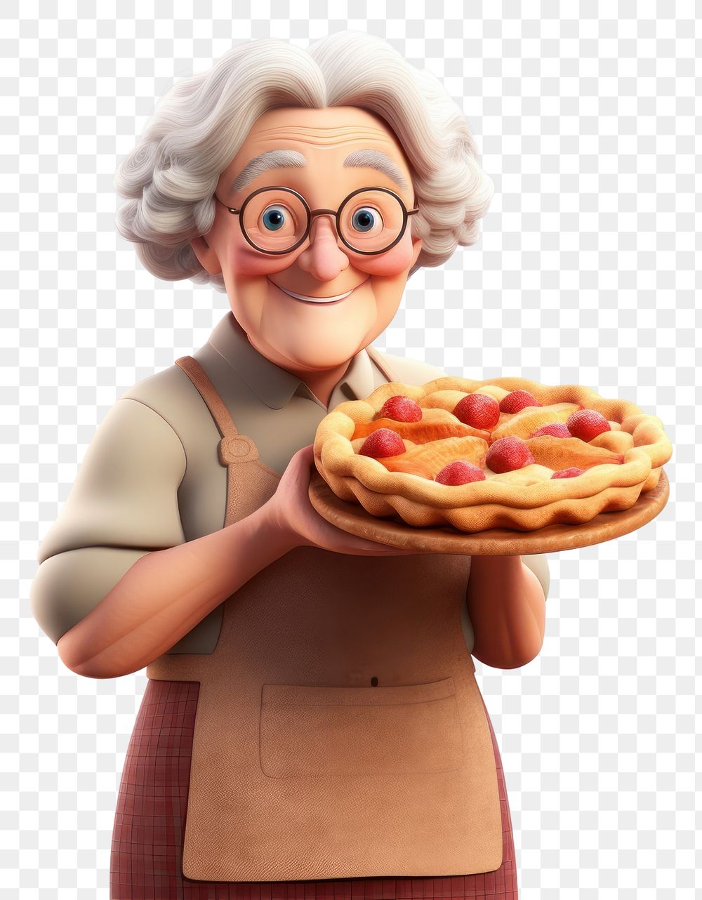 PNG Portrait dessert holding adult. AI generated Image by rawpixel.