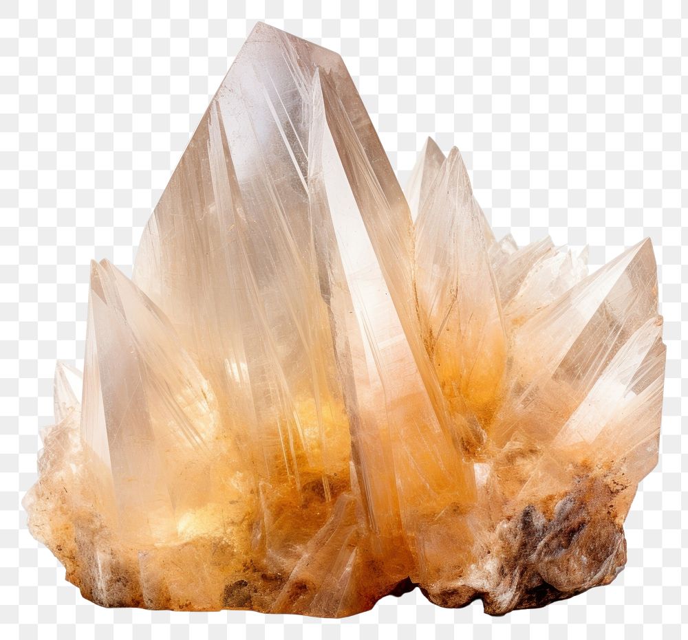 PNG Quartz mineral crystal  