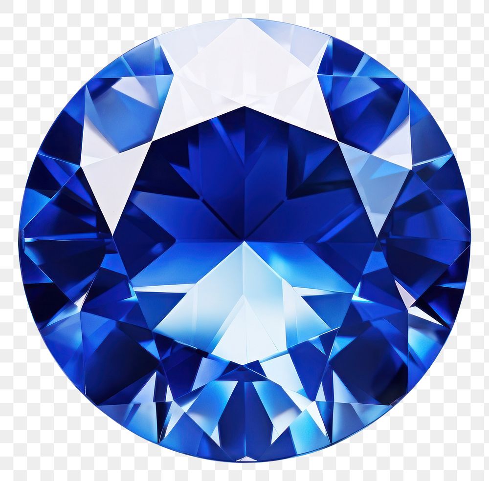PNG Gemstone sapphire jewelry diamond. AI generated Image by rawpixel.