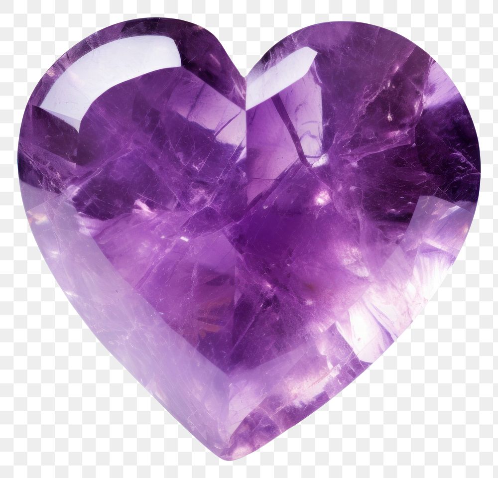 PNG Amethyst gemstone mineral crystal. 