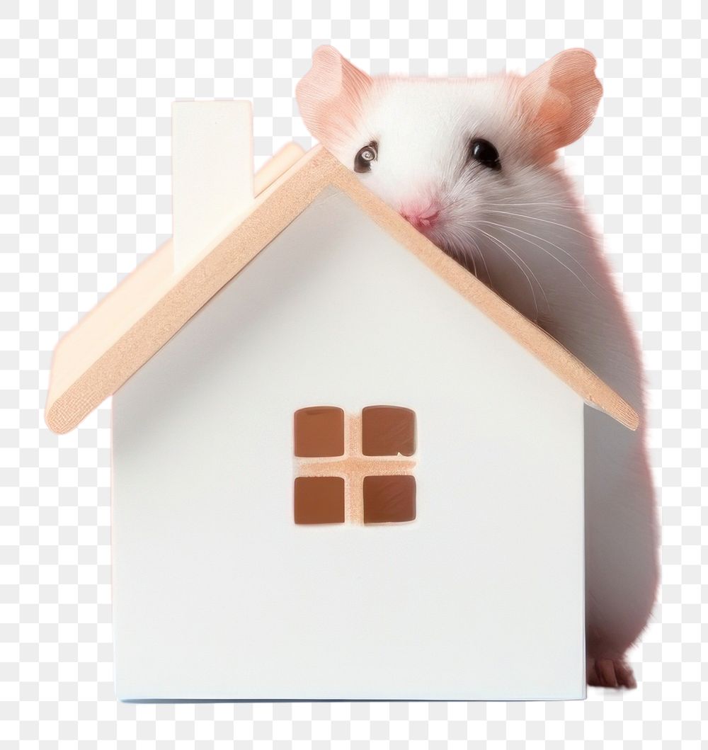 PNG Animal mammal rodent house. AI generated Image by rawpixel.