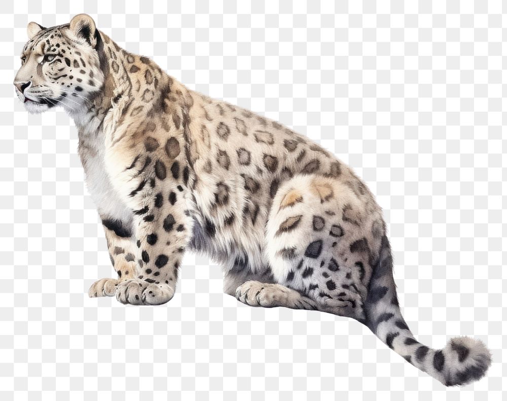 PNG Leopard wildlife animal mammal transparent background