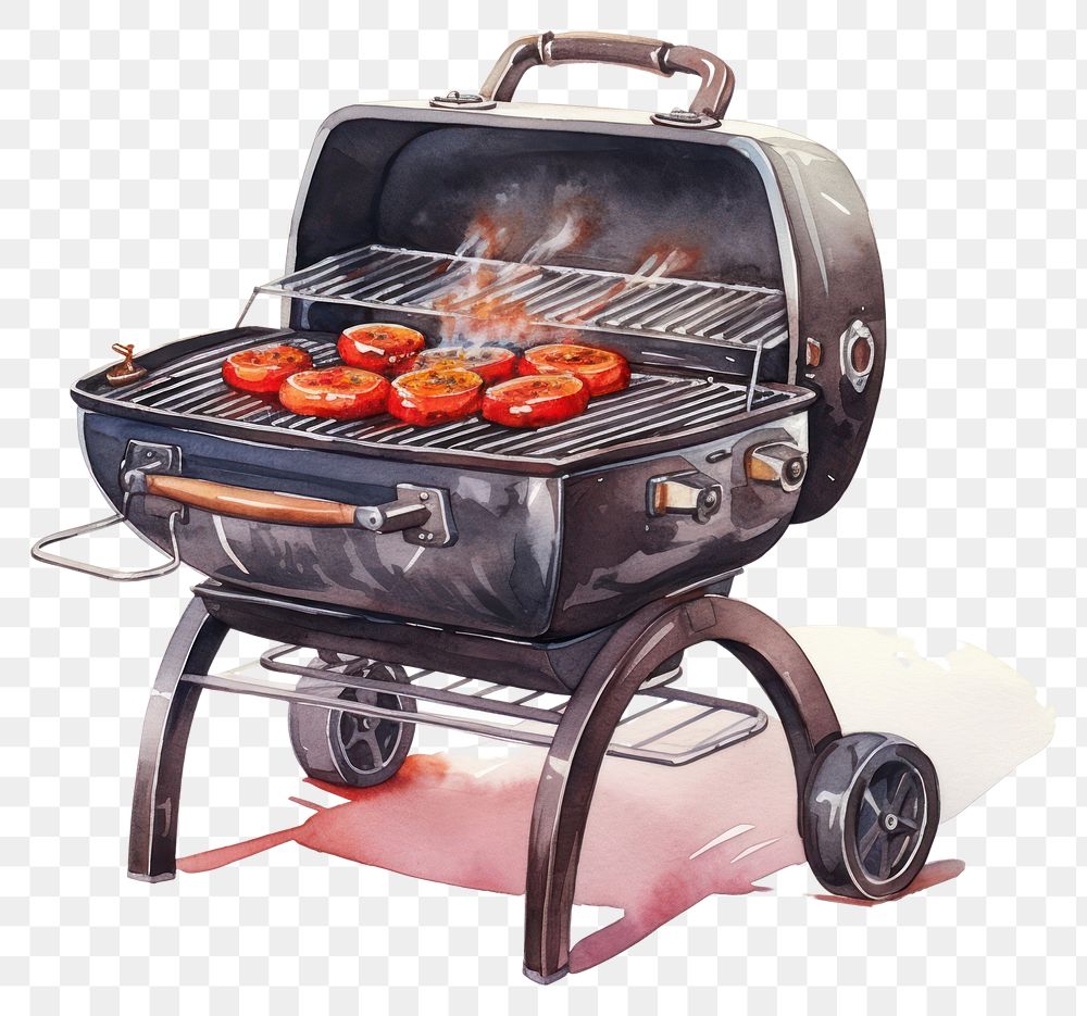 PNG Grilling coal food bbq. AI generated Image by rawpixel.
