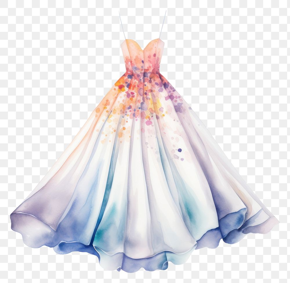 PNG Fashion wedding dress gown. AI generated Image by rawpixel.