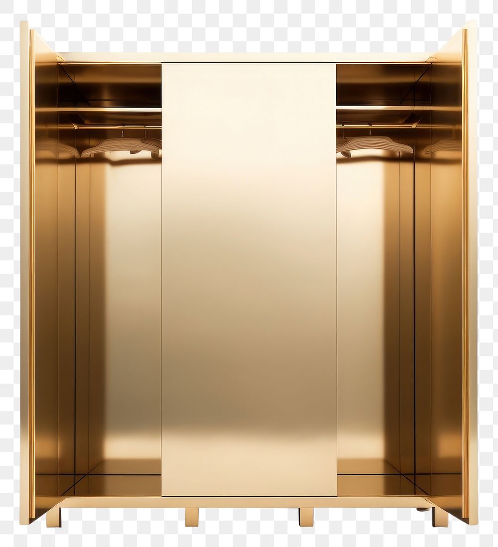 PNG Wardrobe furniture gold  