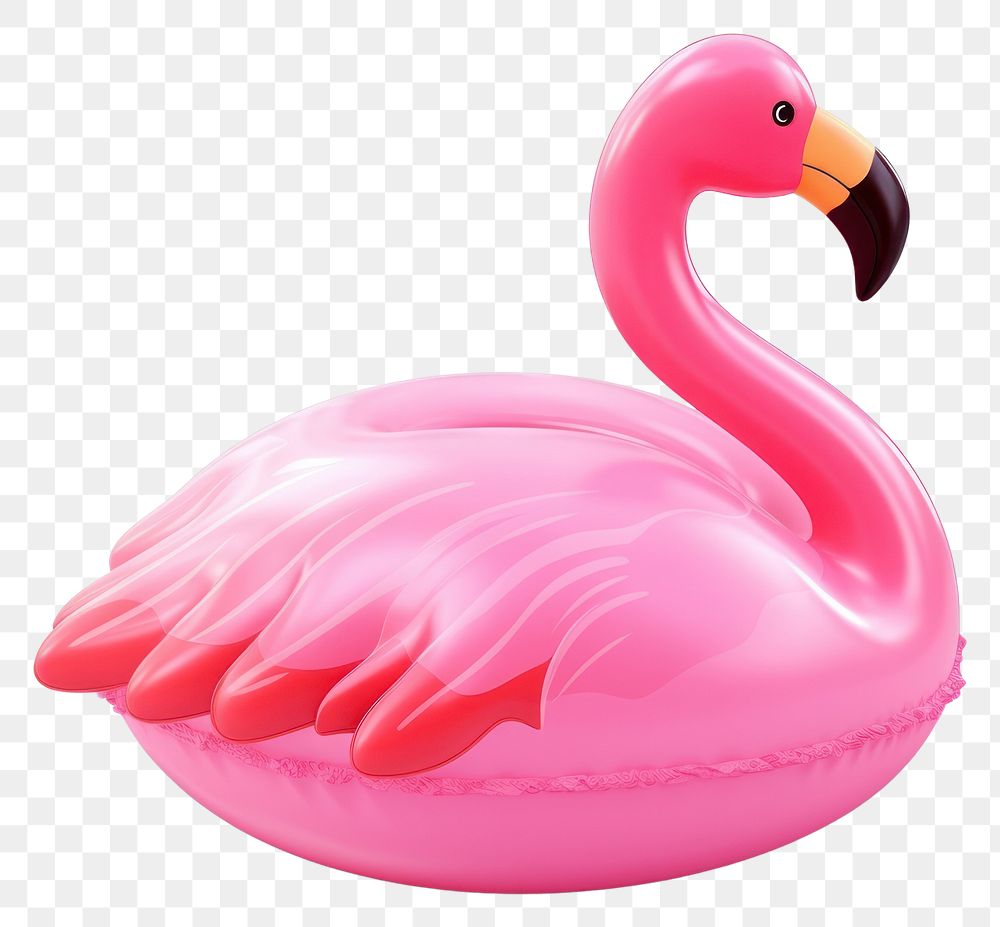 PNG Flamingo animal bird pink. AI generated Image by rawpixel.