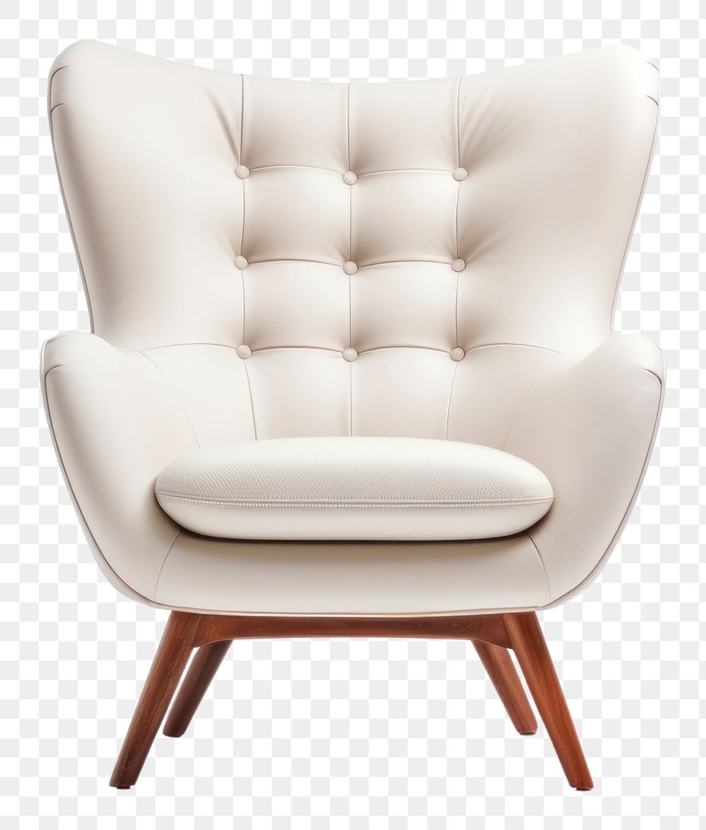 PNG Armchair furniture comfortable transparent background