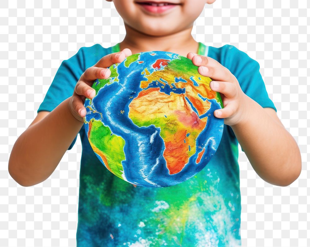 PNG Holding planet globe earth. AI generated Image by rawpixel.
