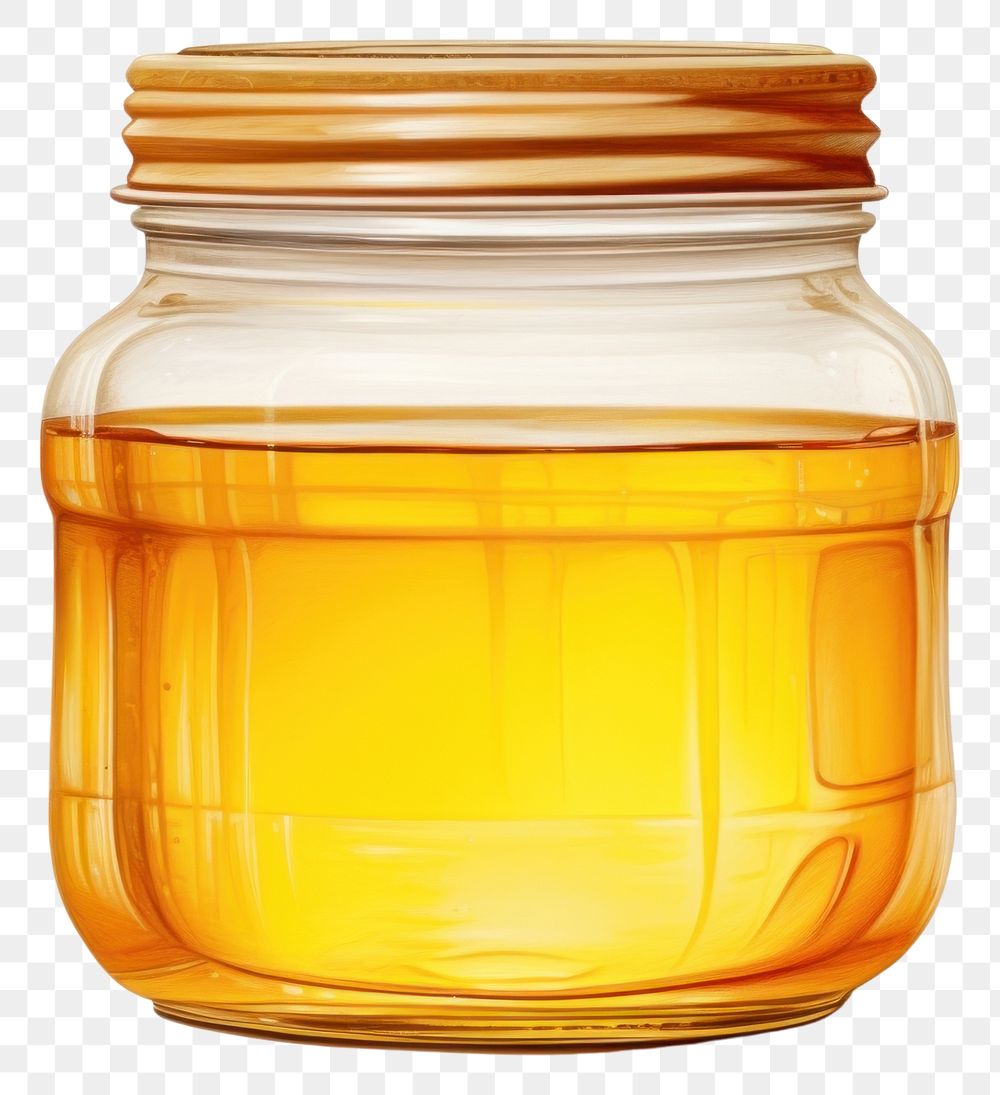 PNG Jar bottle honey transparent background