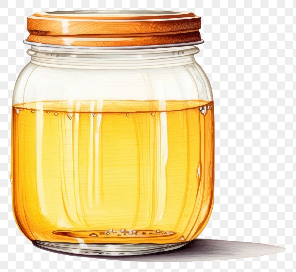 PNG Jar honey refreshment transparent background