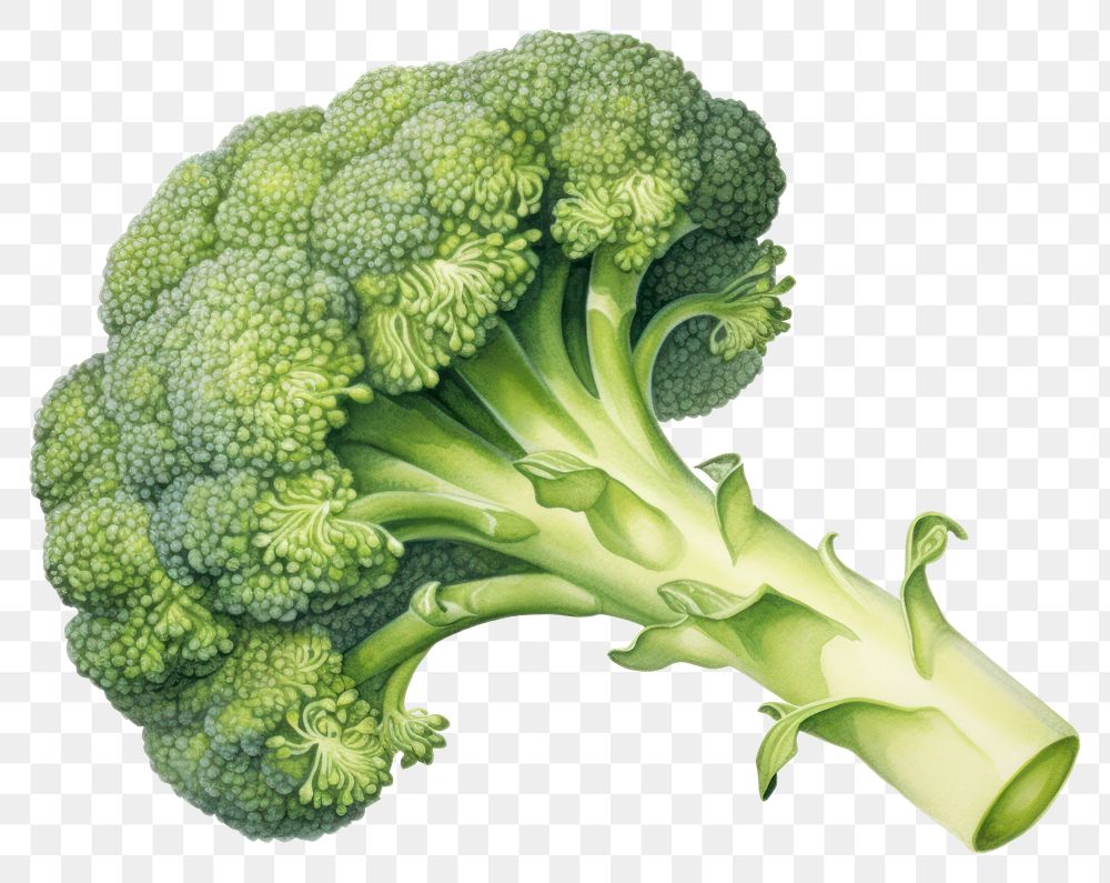 PNG Broccoli vegetable plant food. AI generated Image by rawpixel.