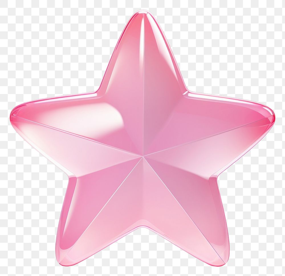 PNG Pink star simplicity christmas. 