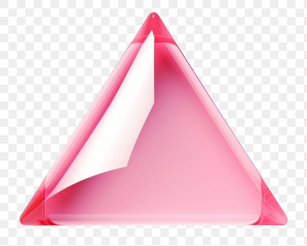 PNG Triangle pink simplicity weaponry. 