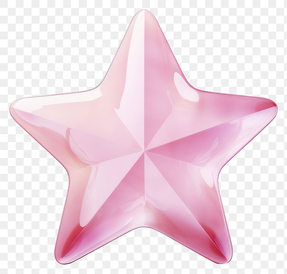 PNG Pink star simplicity christmas. 