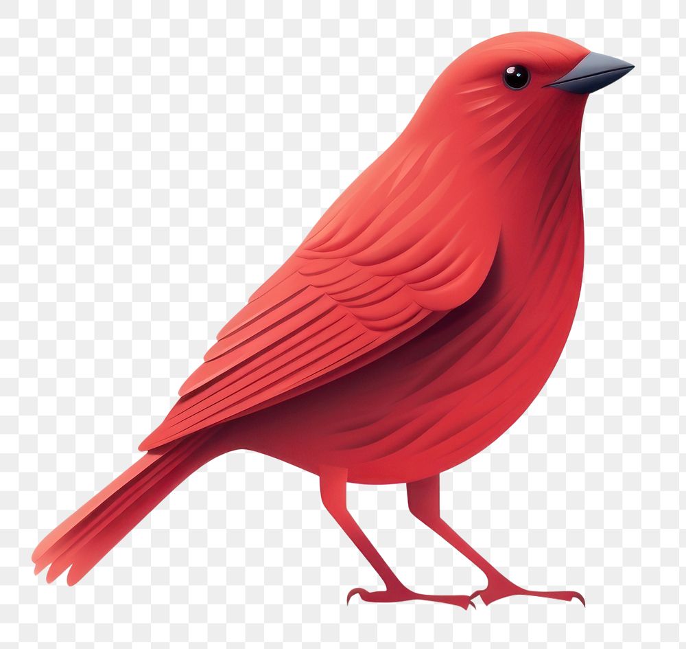 PNG Bird animal white background wildlife. AI generated Image by rawpixel.