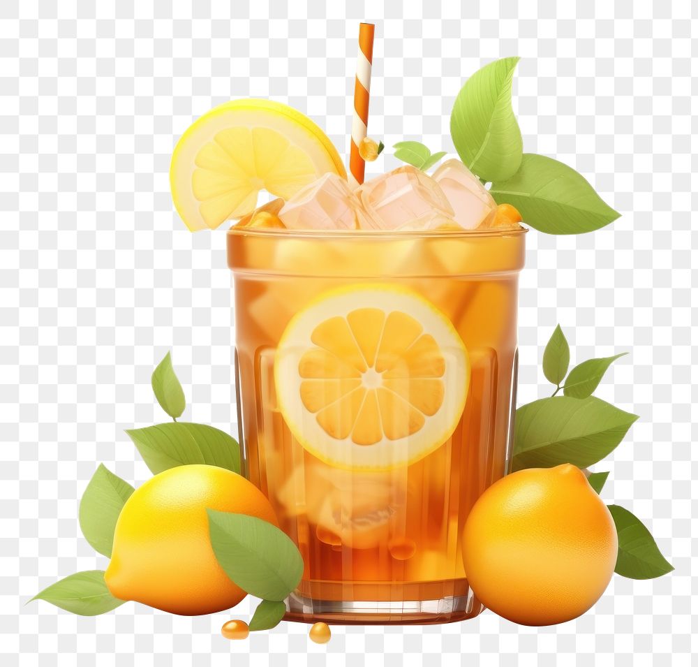 PNG Lemonade fruit drink juice. AI generated Image by rawpixel.