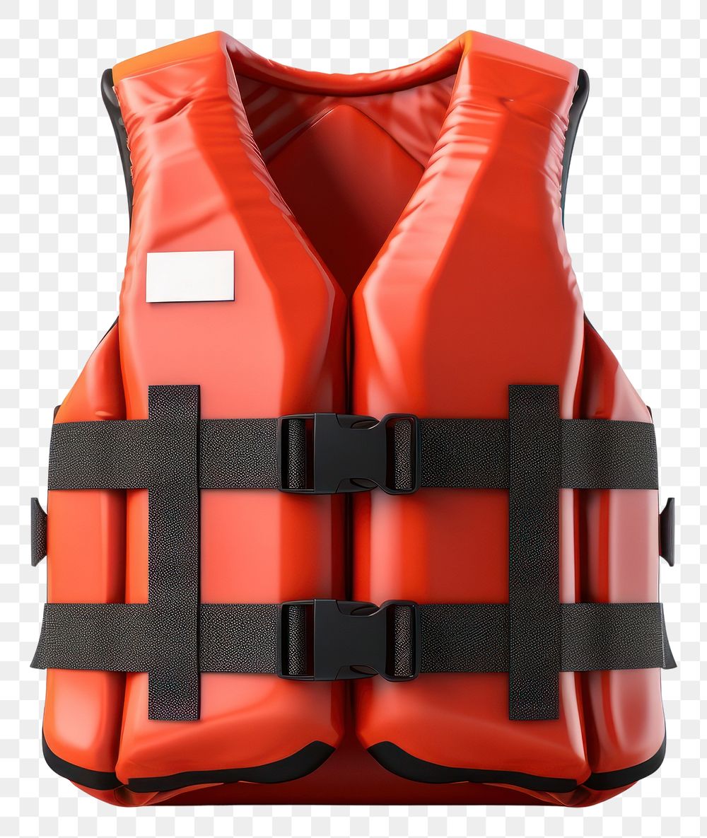 PNG Life jacket lifejacket white background protection. AI generated Image by rawpixel.