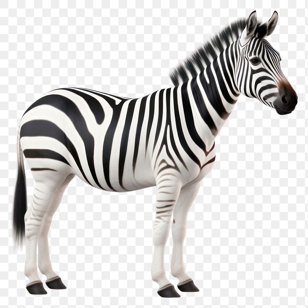 PNG Wildlife animal mammal zebra. AI generated Image by rawpixel.