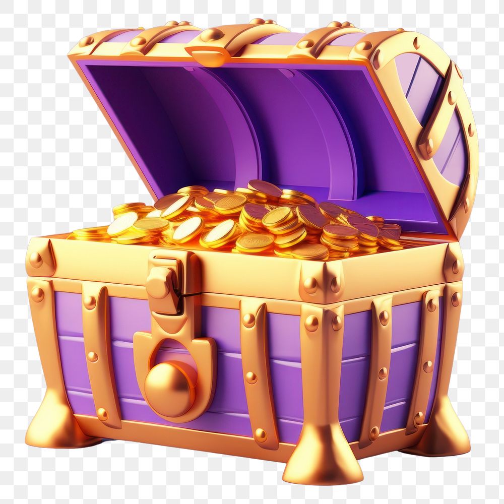 PNG Treasure investment container . AI generated Image by rawpixel.