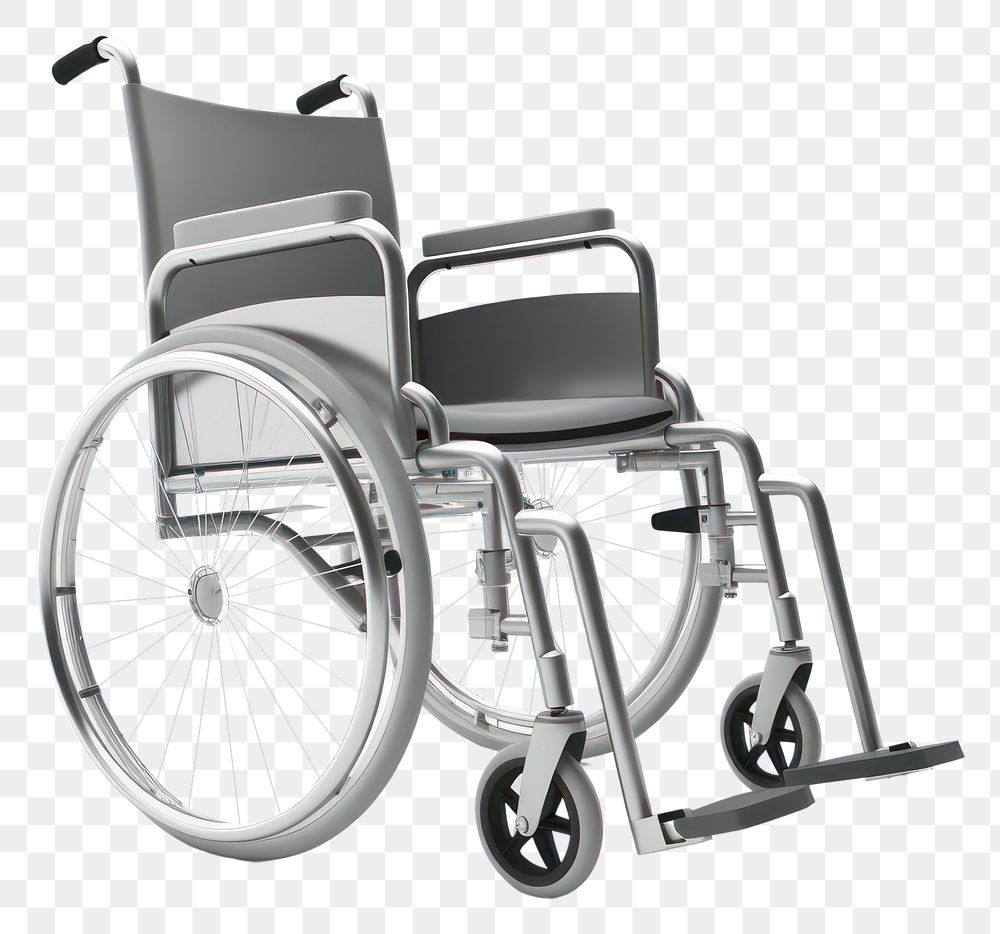 PNG Wheelchair white background parasports furniture. AI generated Image by rawpixel.