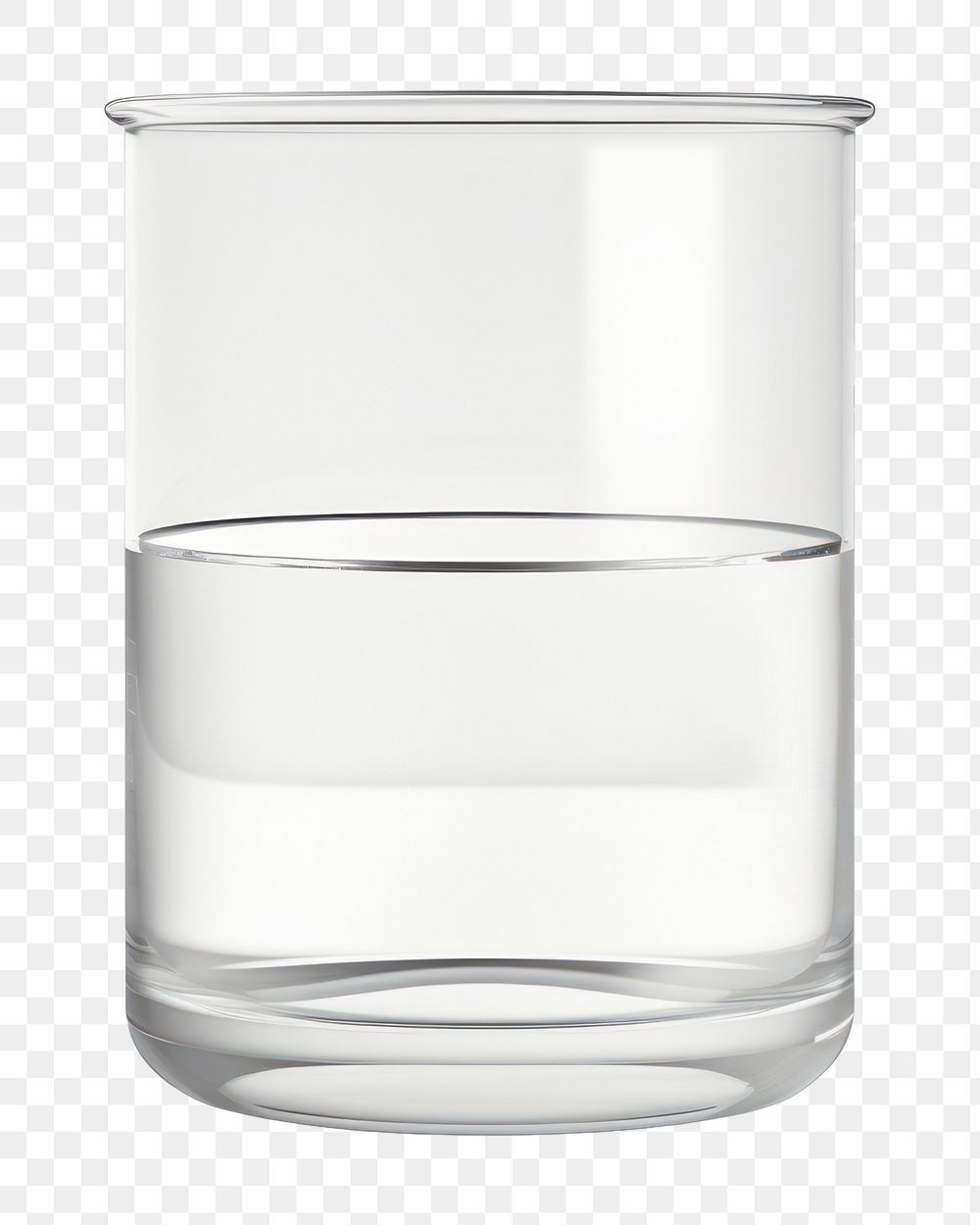 PNG Cylinder bottle glass white background. AI generated Image by rawpixel.