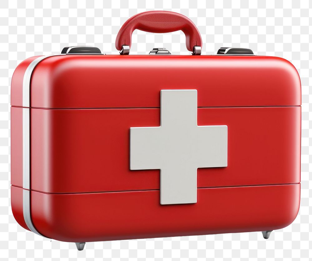 PNG Luggage white background first aid furniture. AI generated Image by rawpixel.