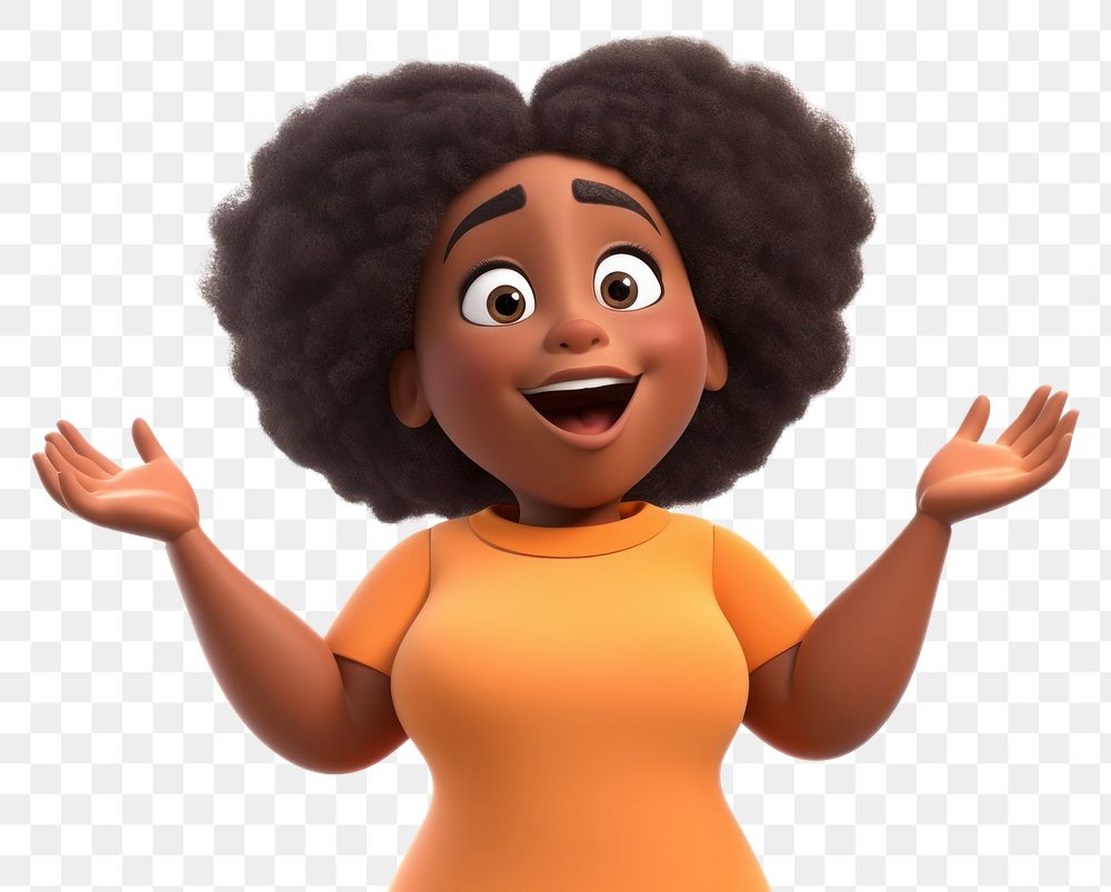 PNG Cartoon  hairstyle happiness. 