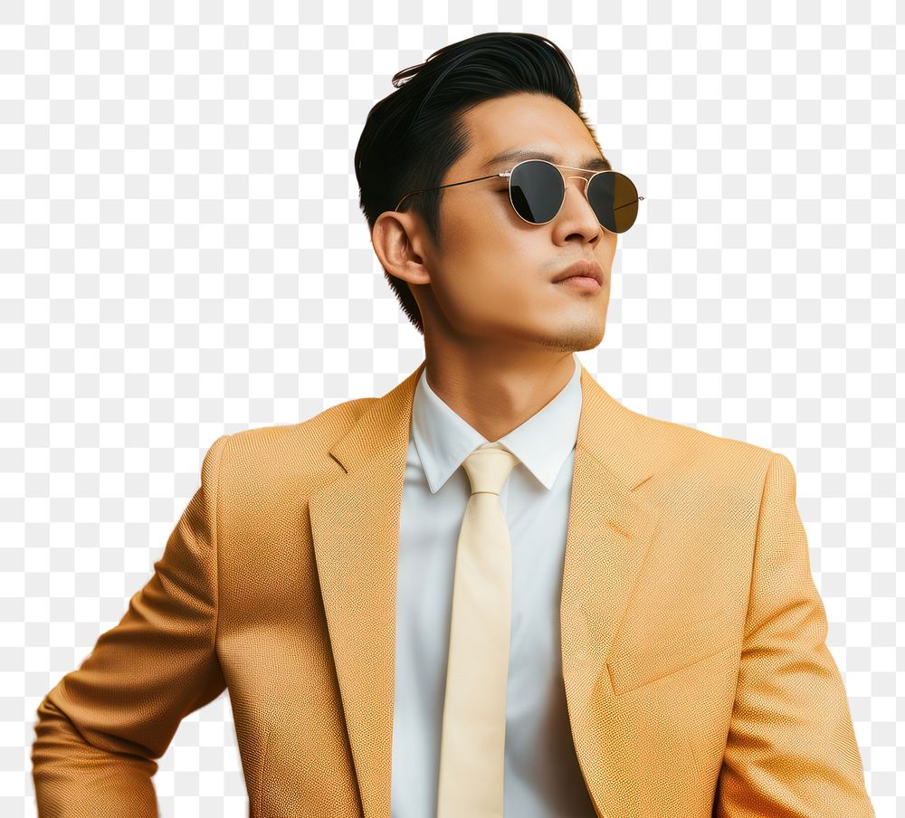 PNG Sunglasses blazer adult photography. AI generated Image by rawpixel.