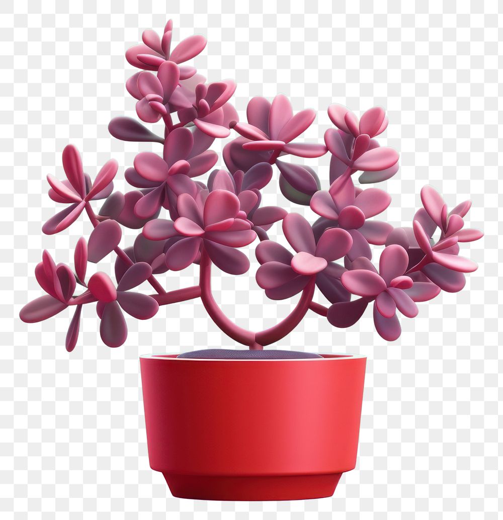 PNG Plant lilac houseplant decoration. 