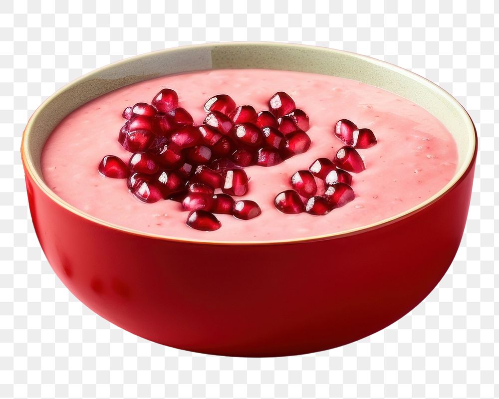 PNG Pomegranate food bowl antioxidant. AI generated Image by rawpixel.