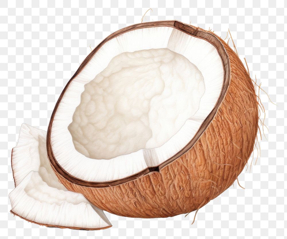 PNG Coconut  freshness produce. 