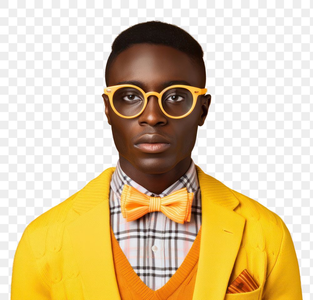 PNG  Portrait glasses adult photo. AI generated Image by rawpixel.