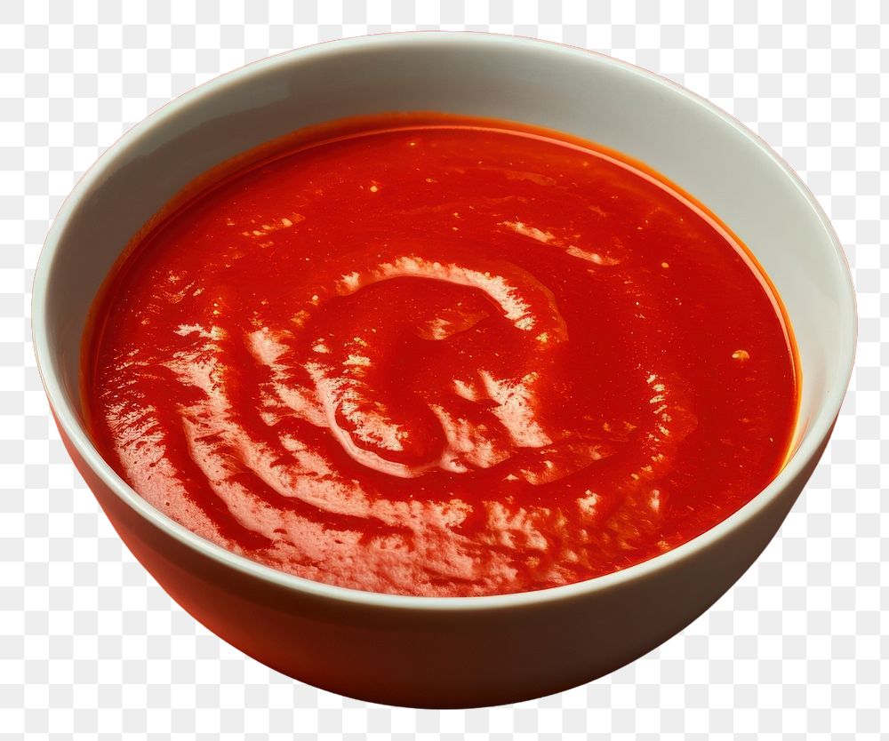 PNG Sauce food bowl red. AI generated Image by rawpixel.